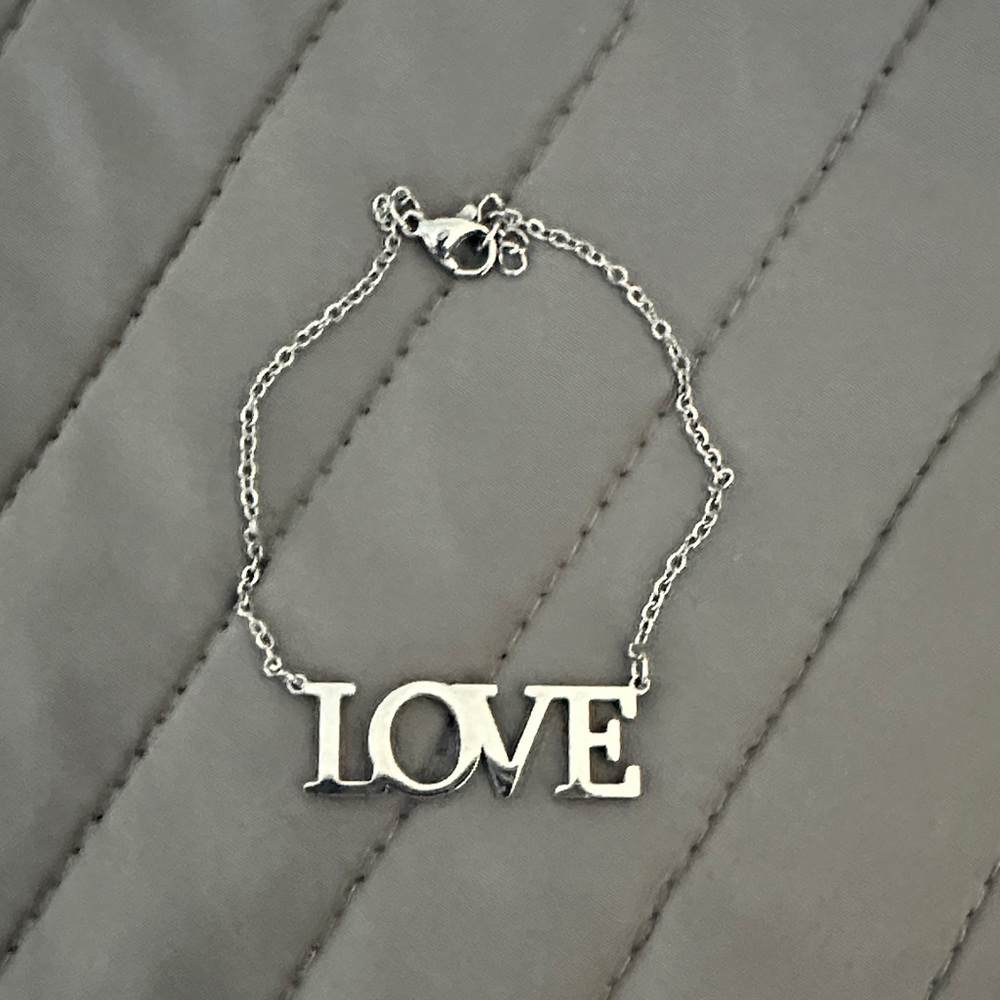 Silver Love Bracelet